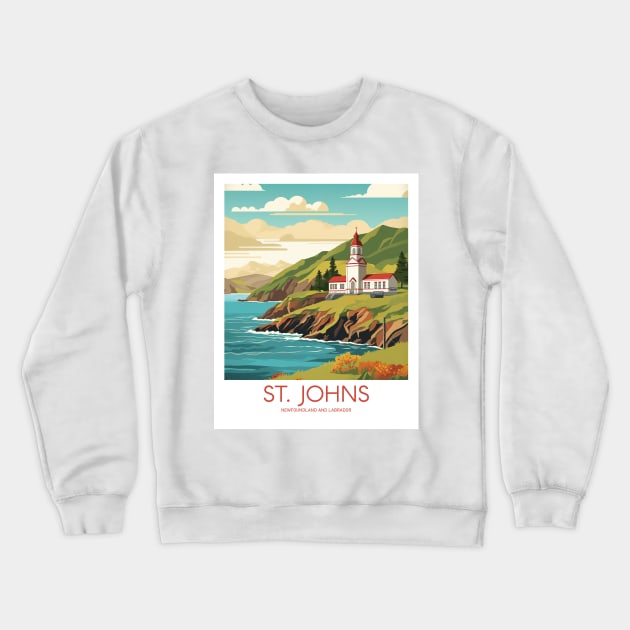 ST JOHNS Crewneck Sweatshirt by MarkedArtPrints